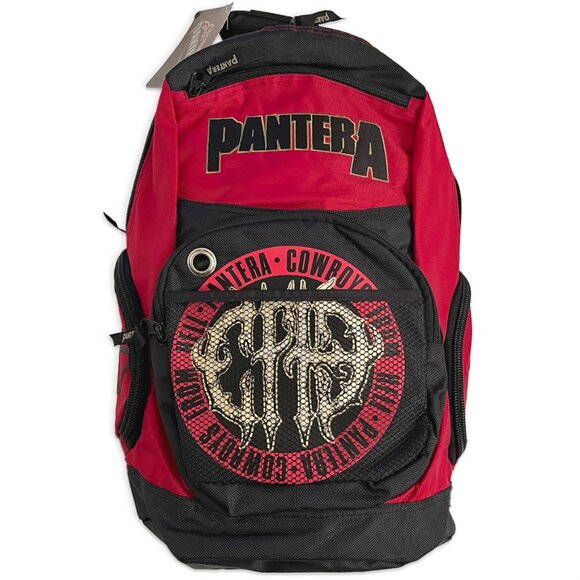 Vintage Pantera 2003 Heavy-Duty 4pkt Backpack - Picture 1 of 16